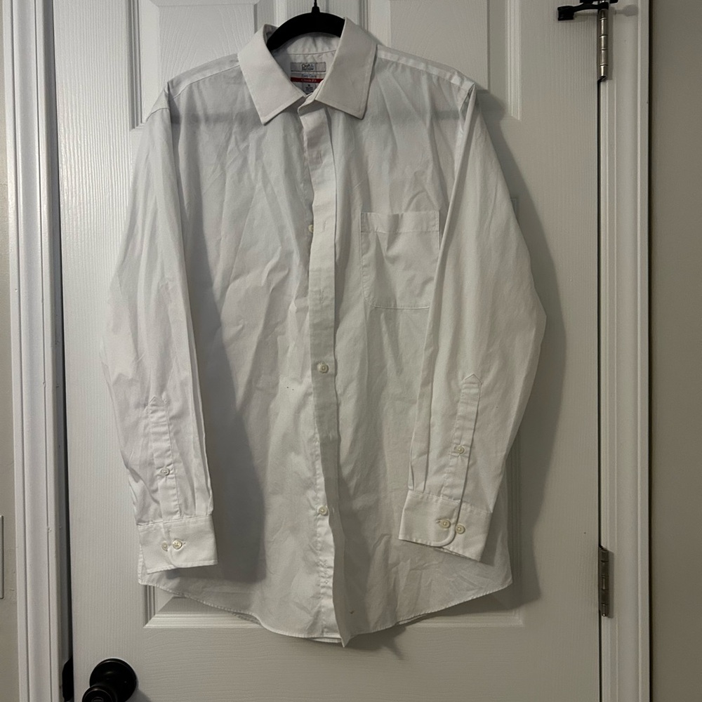 Croft & Barrow Crisp White Dress Shirt